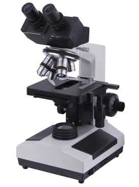 Field Portable Biological Microscope with Rechargeable Battery