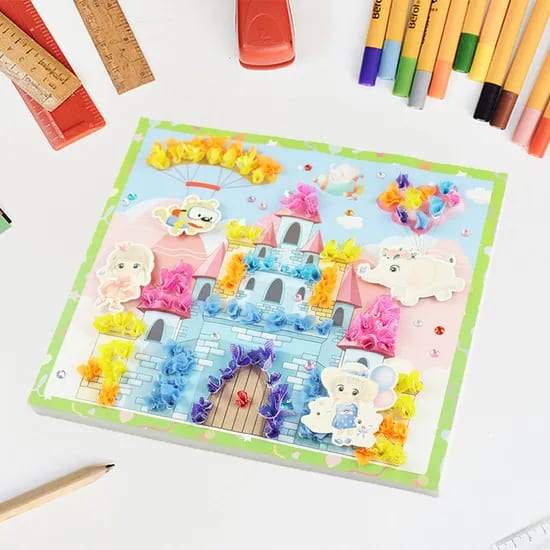 Child Educational Learning Handmade DIY Plush Art and Craft Set DIY Craft Kit
